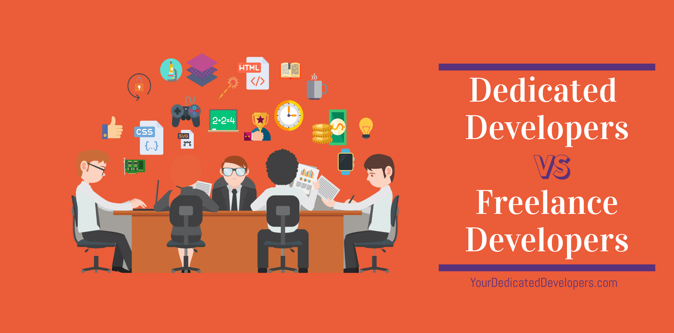 Difference between; Dedicated Developers vs Freelancer Developers; Your Dedicated Developers Blogs